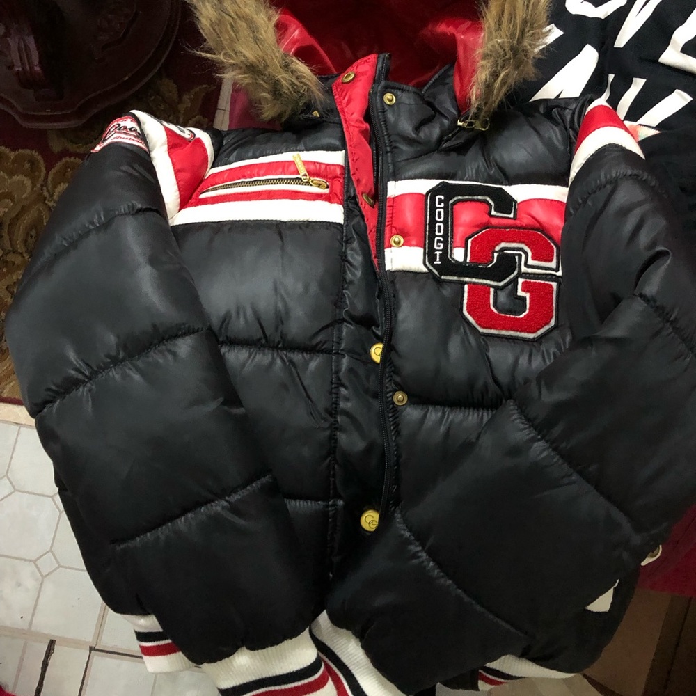 NWOT COOGI BOMBER JACKET SMALL